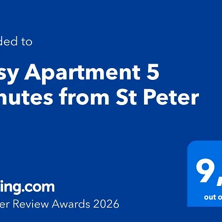 Cosy 5 Minutes From St Peter *